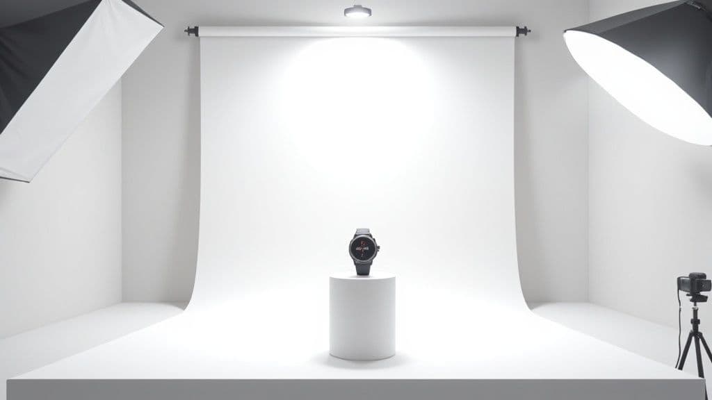 Create Stunning White Background for Product Photos